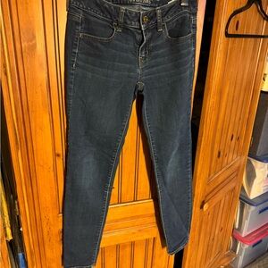 American Eagle Outfitters Dark Blue Skinny Jeans